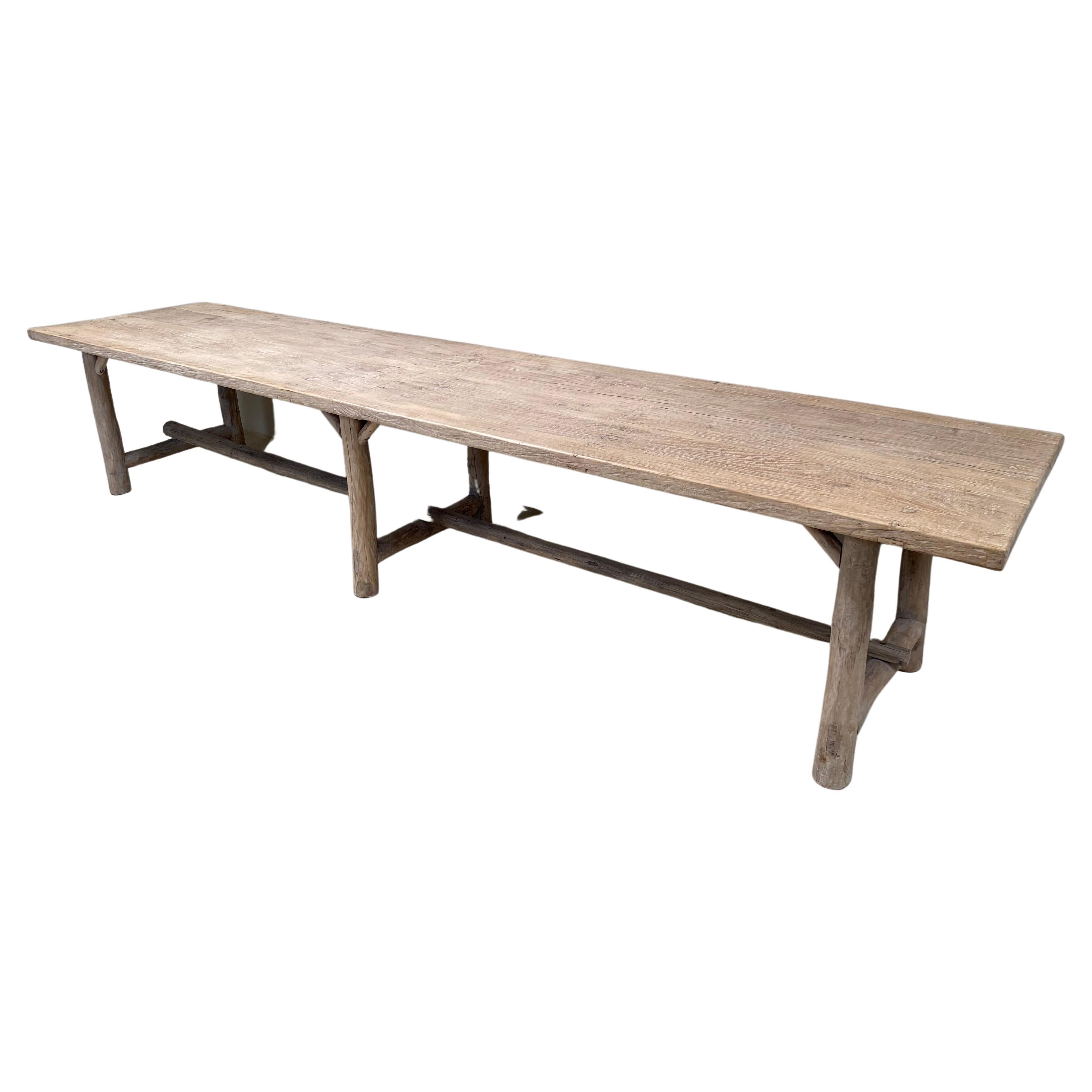 Large 8 Foot Long Wood Dining Table at 1stDibs 8 foot wood table, 8