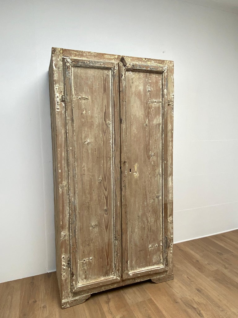 Rustic, Solid and Antique Italian Cupboard For Sale at 1stDibs