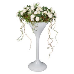 Rusty Birch Rose Basket Set Arrangement, Flowers, Italy