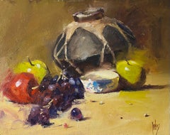 Clay Pot with Fruit