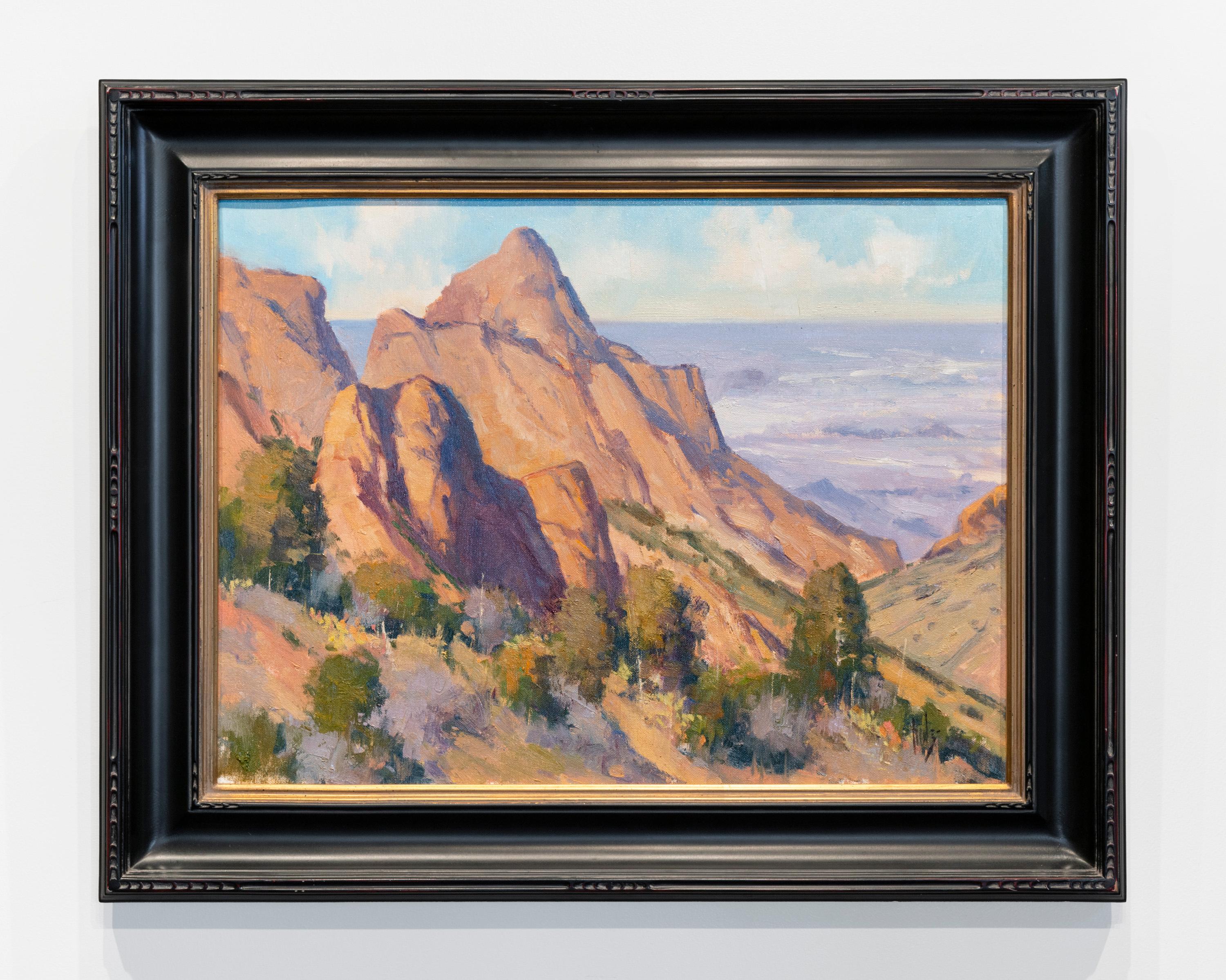Guardare attraverso la finestra - Painting di Rusty Jones
