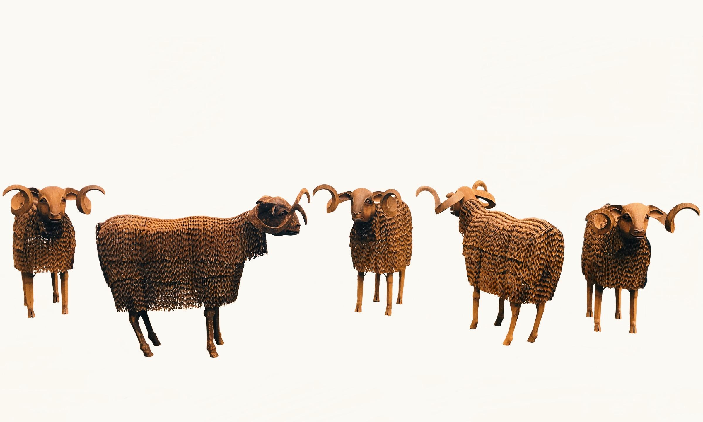 Rusty Lifesize Sheep For Sale 3