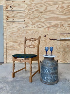 Rustic Milk Jug Drink Table with Steel Base and Marble Top, 1940s