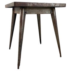 Rusty Steel Primitive Game Table
