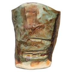 Rustyvase 1 Stoneware Vase by Odatempo