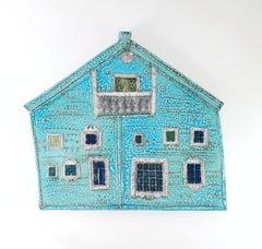 Rut Bryk "Karjalainen Talo" Ceramic Wall Plaque