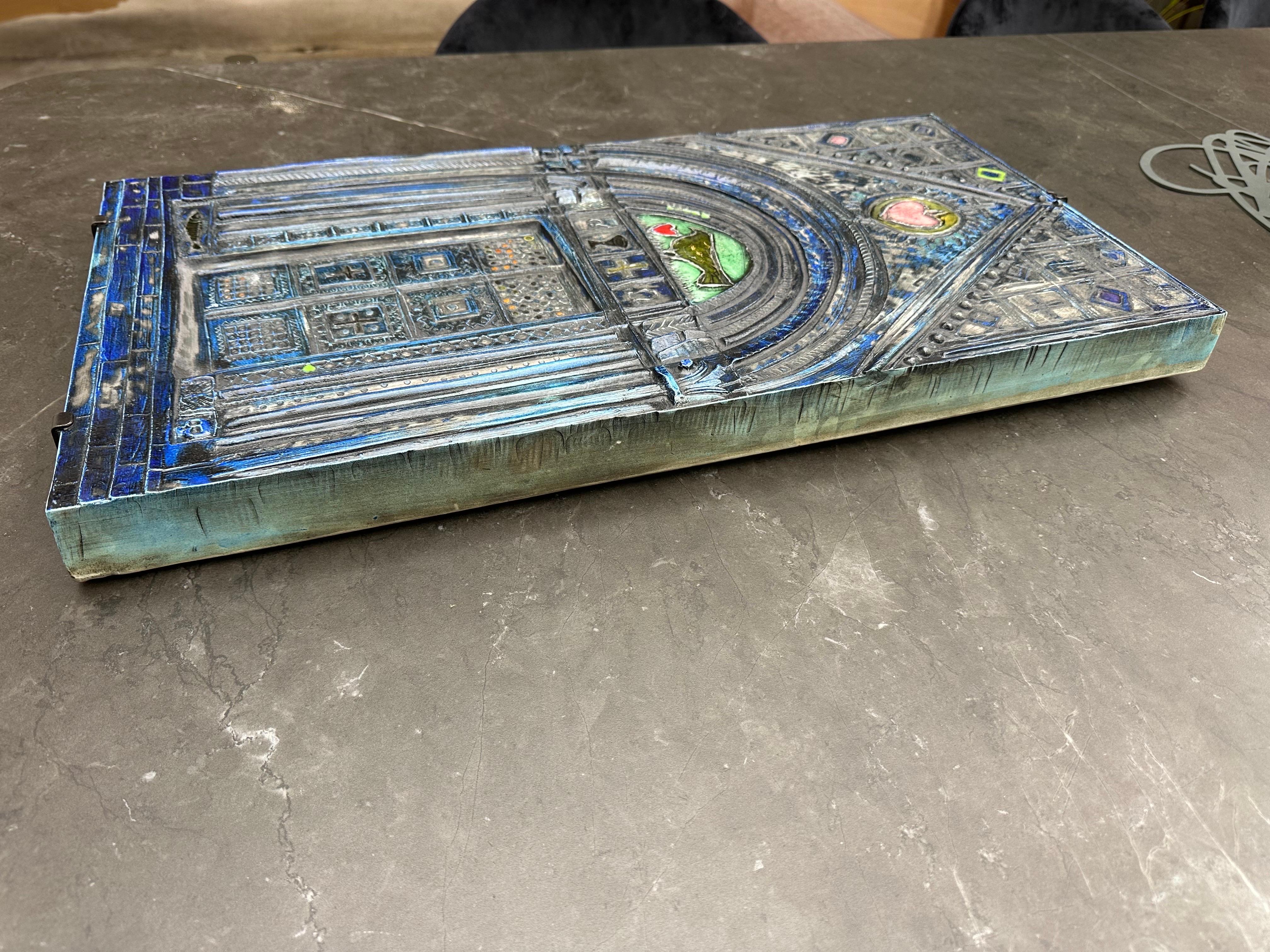 RUT BRYK ”Siena” Cathedral - Large Ceramic Relief, Finland 1950’s 9
