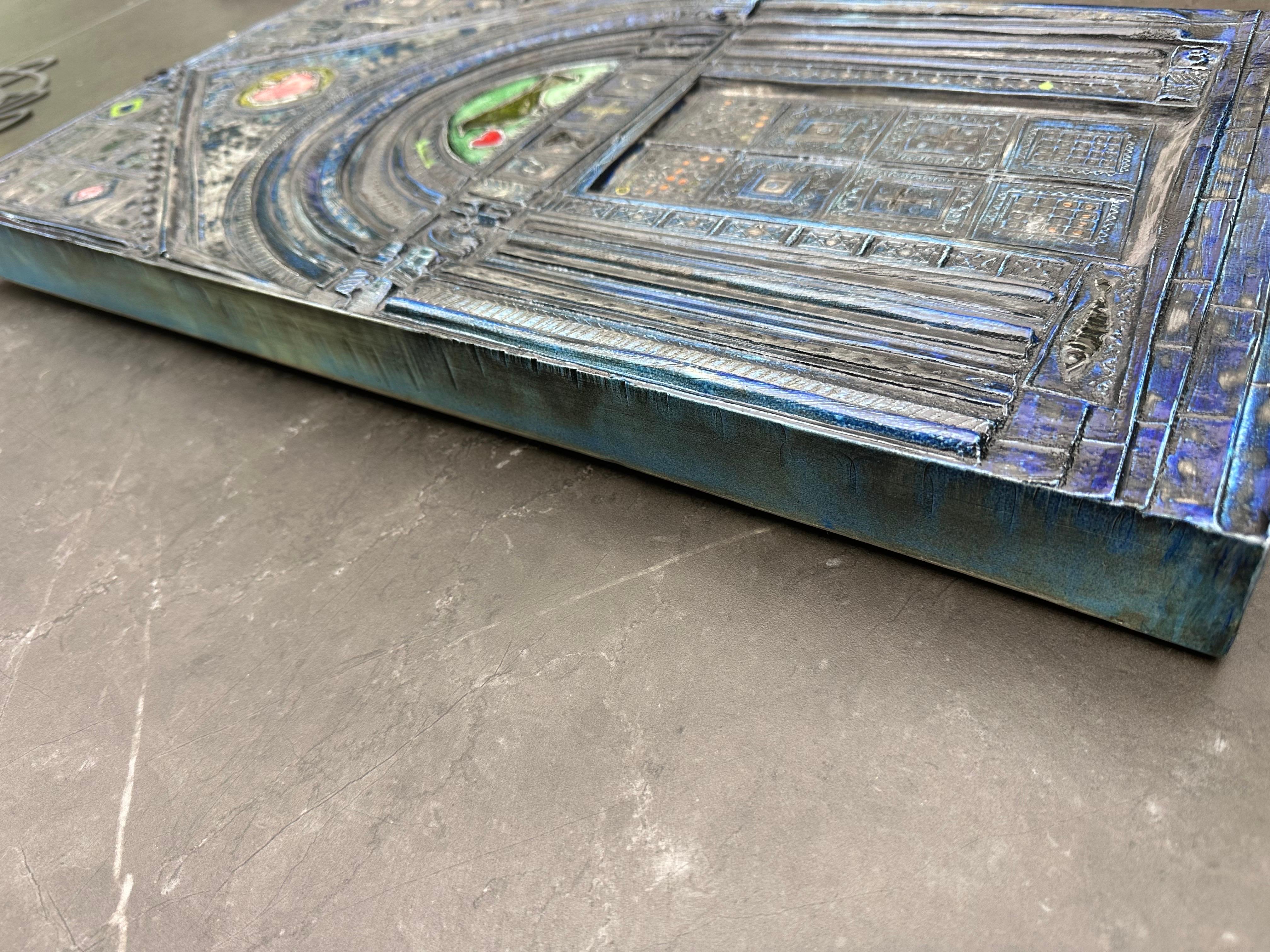 RUT BRYK ”Siena” Cathedral - Large Ceramic Relief, Finland 1950’s 10