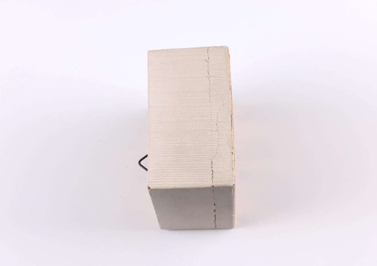 Rut Bryk, Stoneware Gold relief heat-transferred flowers, Arabia, Finland 1960's 2