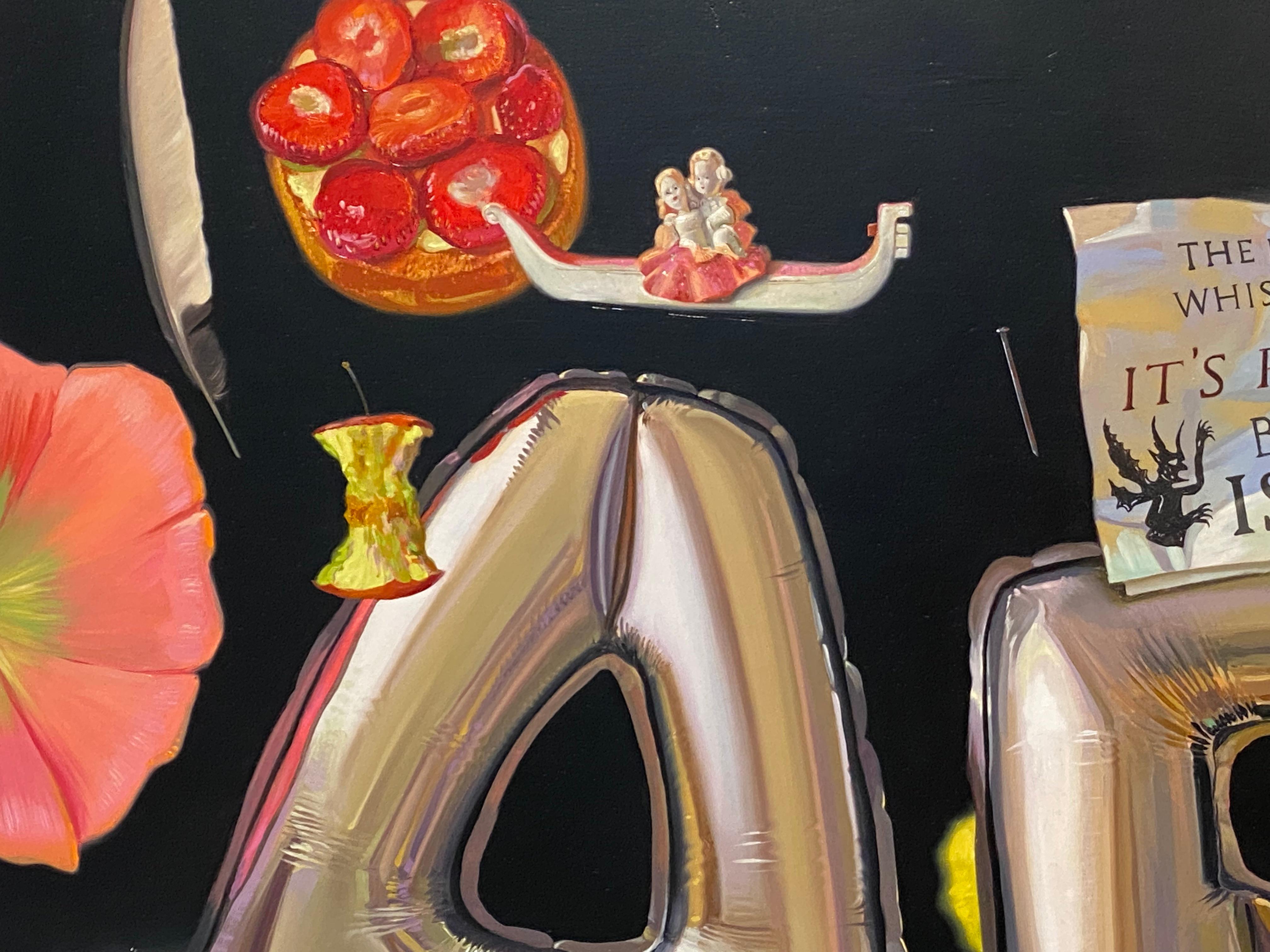 IS IT ART -  21st Century Contemporary Painting, balloons & still-life subjects 3