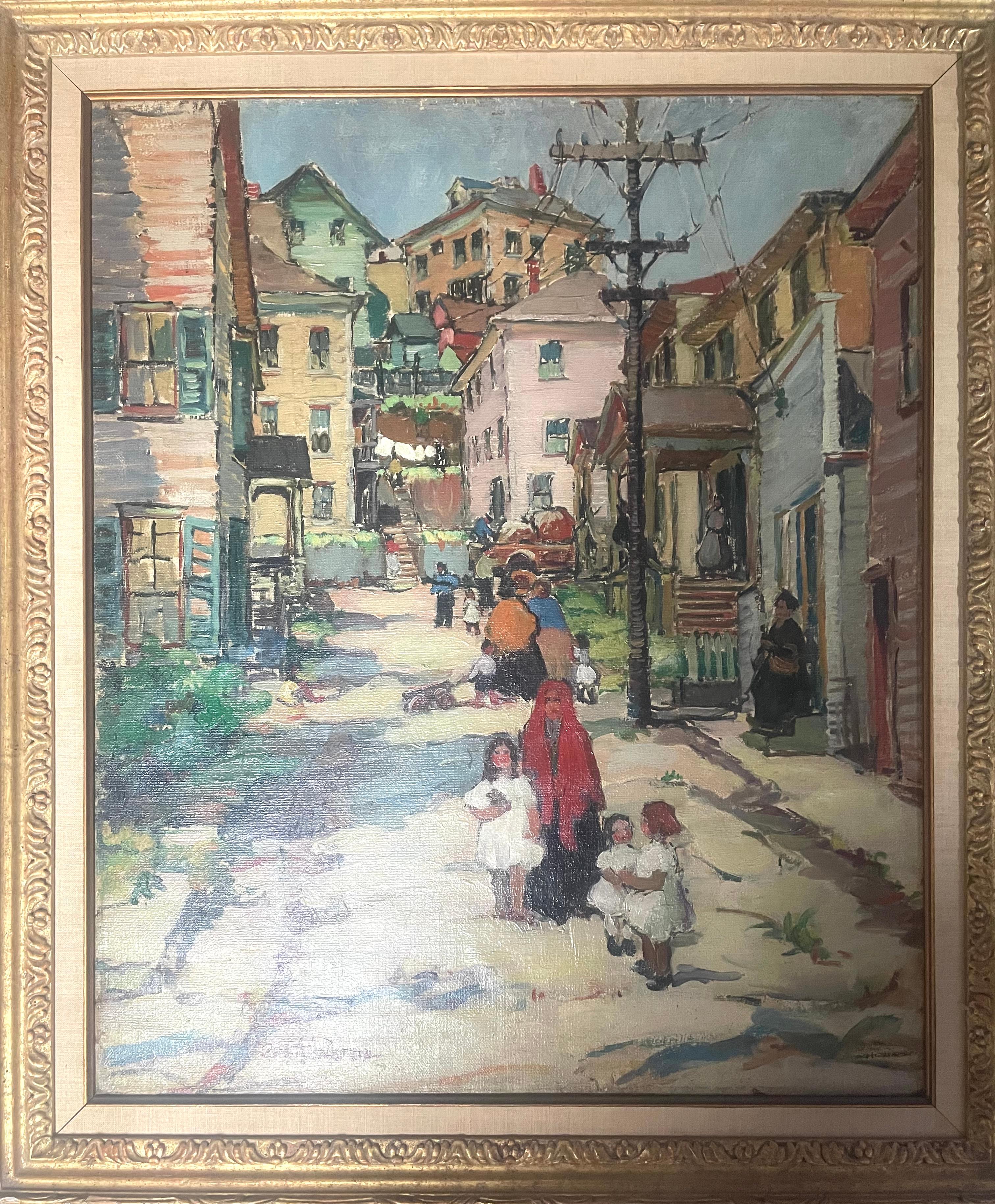 “Untitled” - Painting by Ruth A. Anderson