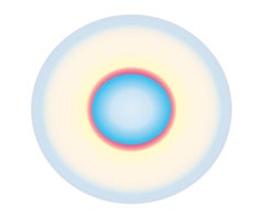 Blue to Light Blue Circle