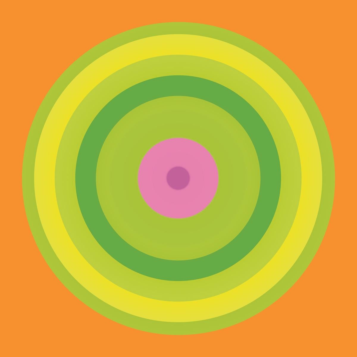 Ruth Adler Abstract Print - Go Go Circle