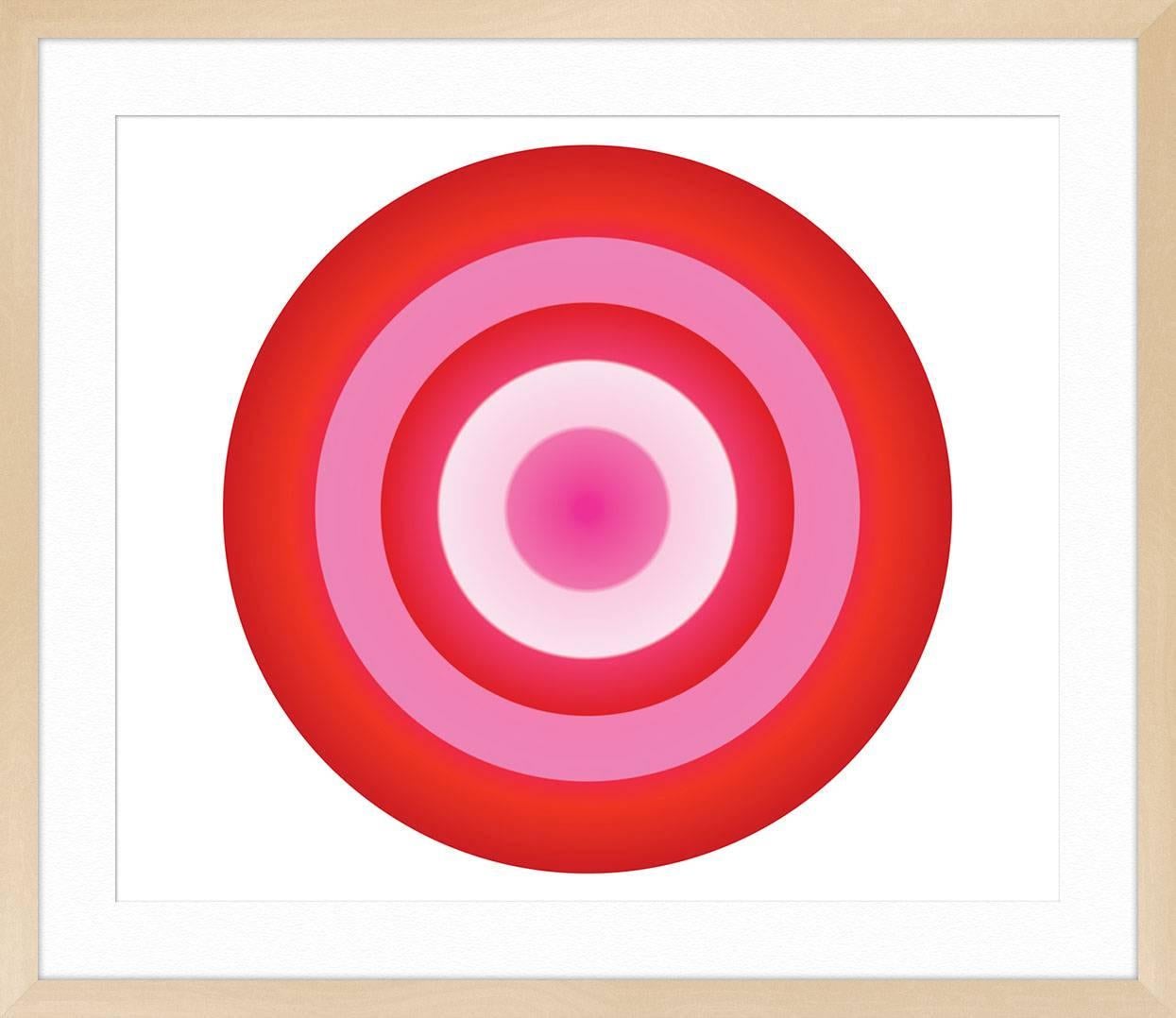 Red and Pink Circle For Sale 2