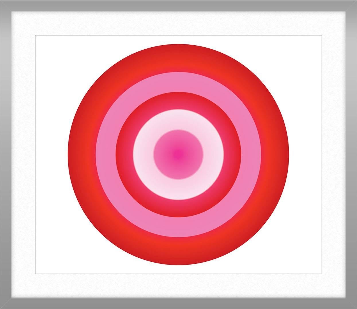 Red and Pink Circle For Sale 4