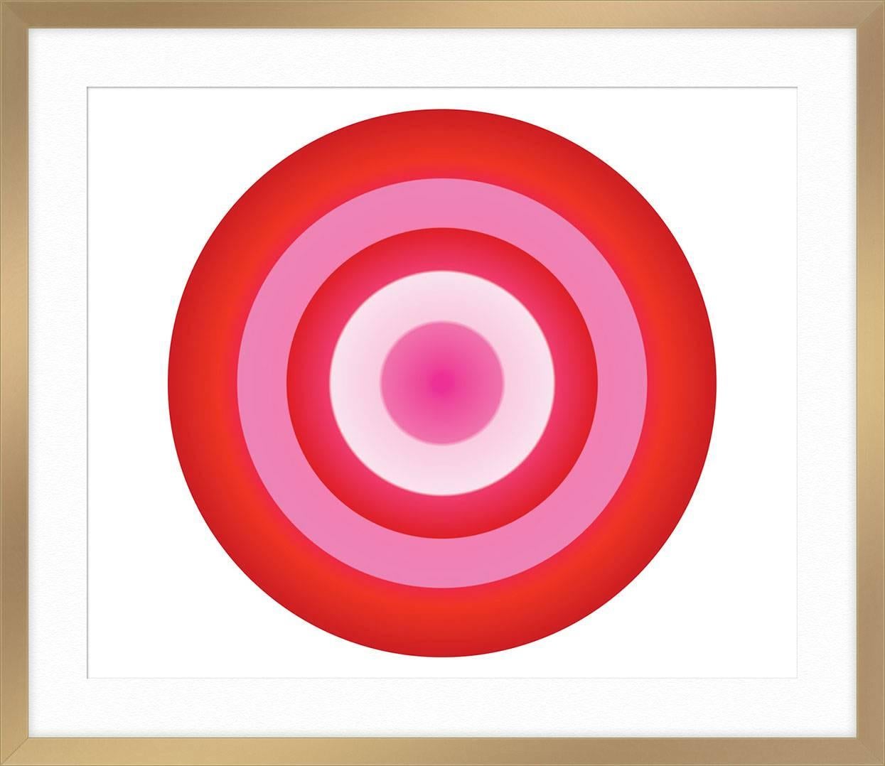 Red and Pink Circle For Sale 5