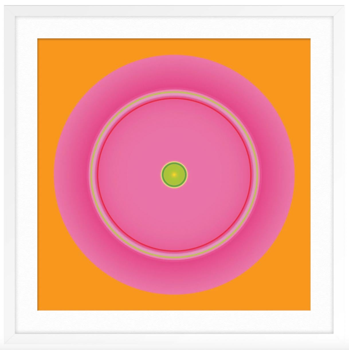 Süßes Bonbon (Pink), Abstract Print, von Ruth Adler