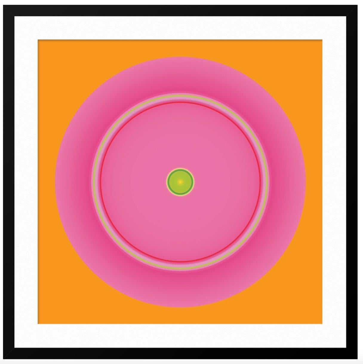 Sweet Candy - Pink Abstract Print by Ruth Adler