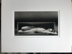 In The Box 1962 Ruth Bernhard printed by Michael Kenna Silver Gelatin B&W Nude