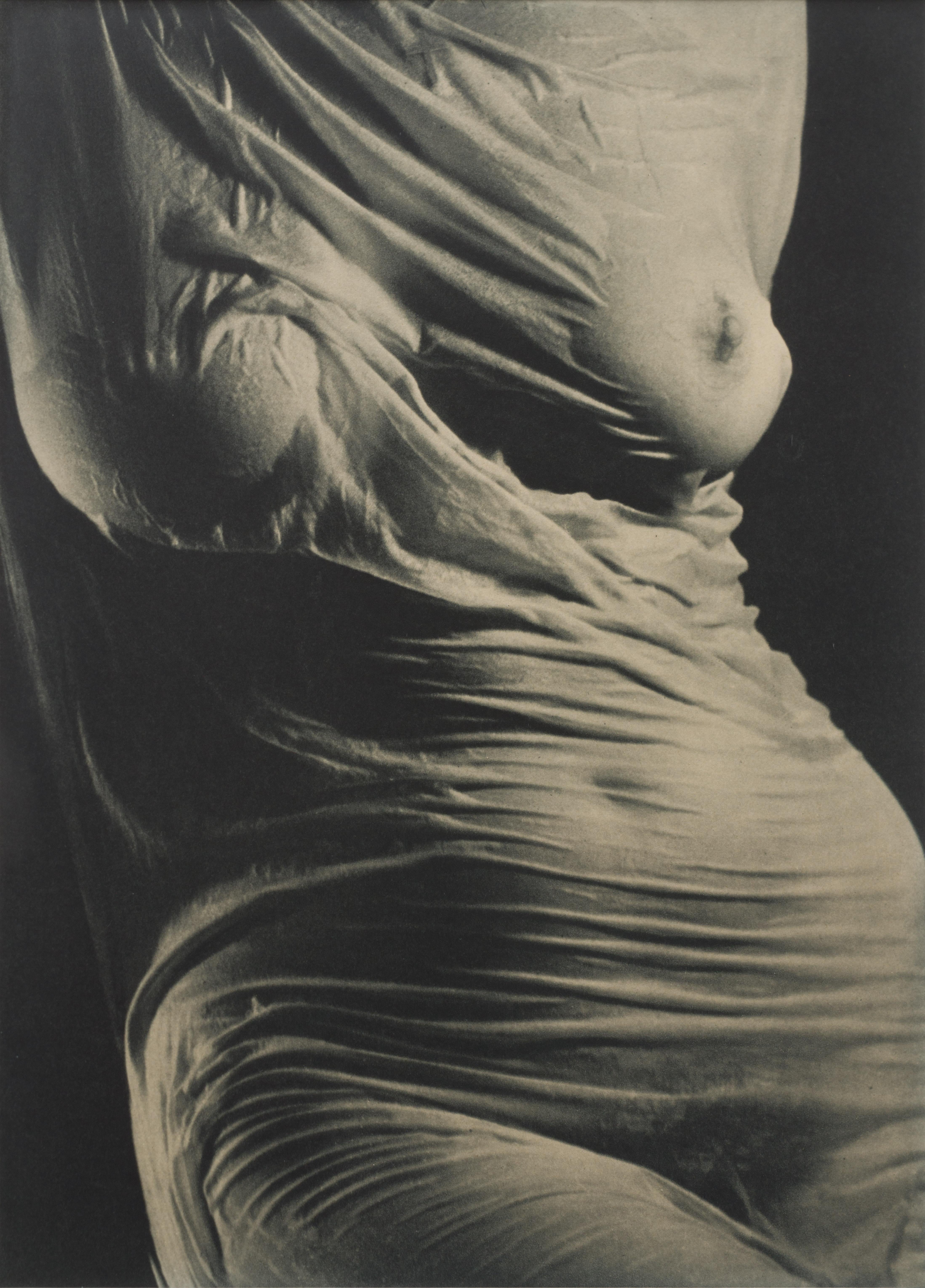 Ruth Bernhard Nude Photograph - Wet Silk