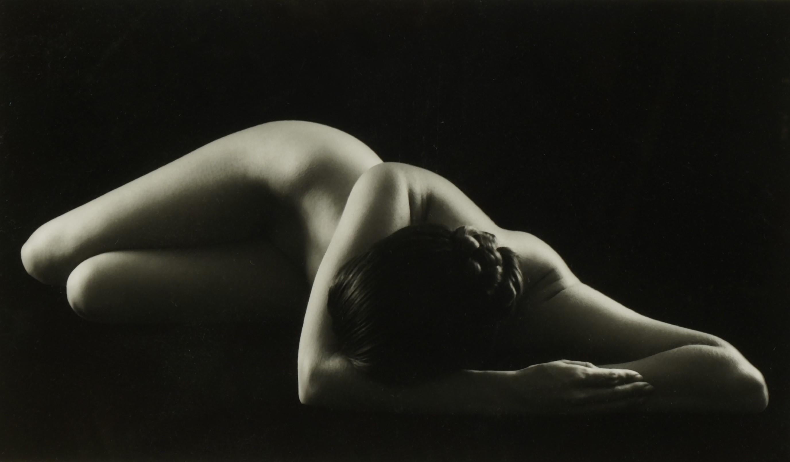 Mid-Century Modern Ruth Bernhard Signed Gelatin Silver Photograph Print Perspective II, 1967 For Sale