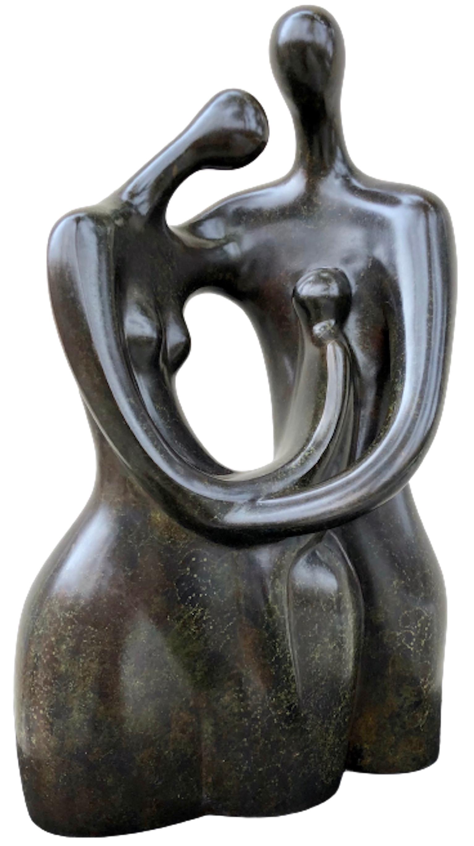 Ruth Bloch Figurative Sculpture - Graceful Nest