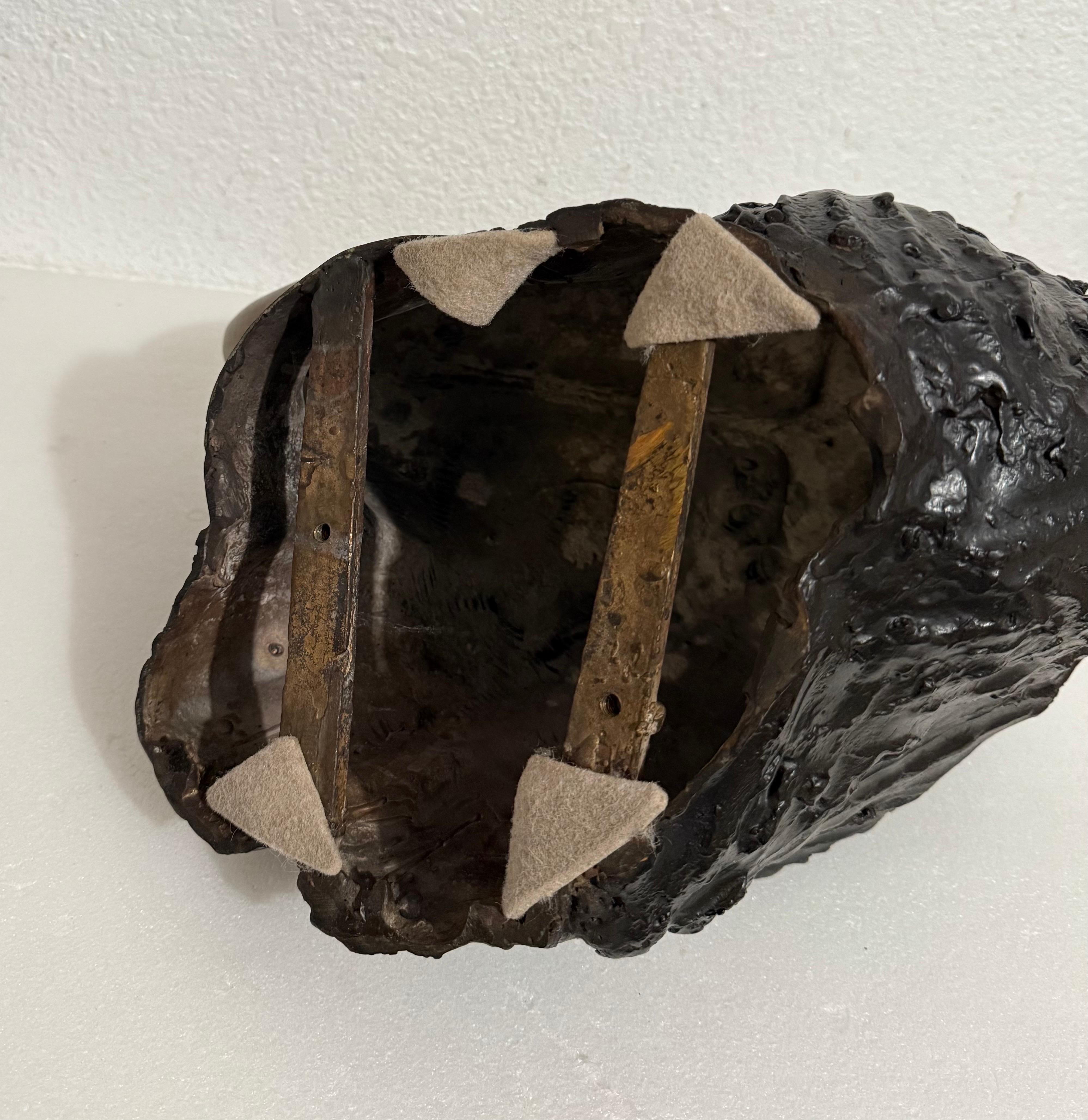 Gran Escultura de Bronce Cabeza de Mujer, Según Modigliani, Ruth Bloch Artista Israelí en venta 17
