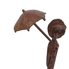 On the Fence Bronze Sculpture, Contemporary, 21st Century, Ed. 3/25