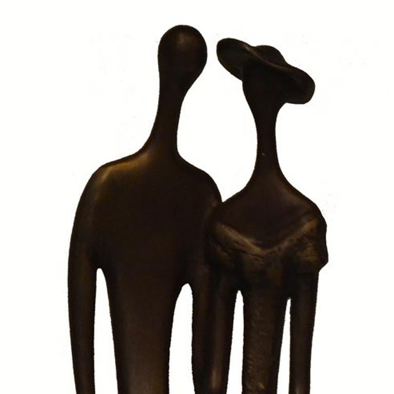Juntos de nuevo, edición 13 de 50 - Sculpture Moderno de Ruth Bloch