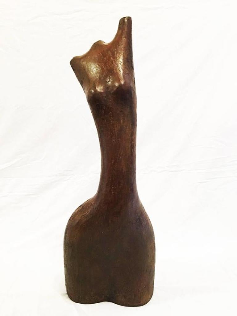Figurative Sculpture di Ruth Bloch - Torso, scultura in bronzo, edizione n. 6 di 15