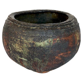 Ruth Duckworth Stoneware Ceramic Monumemtal Vessel, 1960s