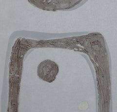 Gate to Infinity, Minimalist Abstract Etching by Ruth Eckstein