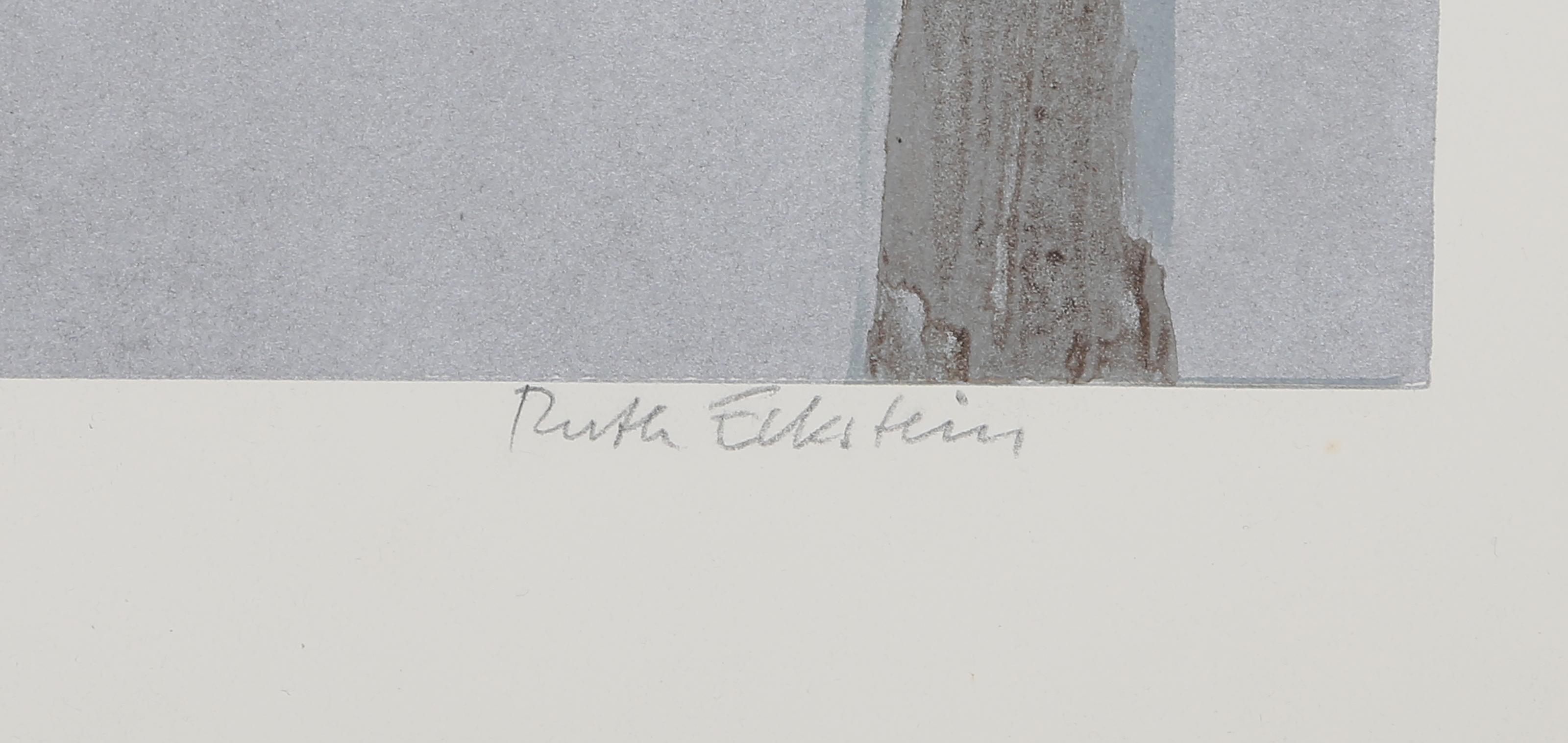 La porte de l'infini, gravure abstraite minimaliste de Ruth Eckstein en vente 3