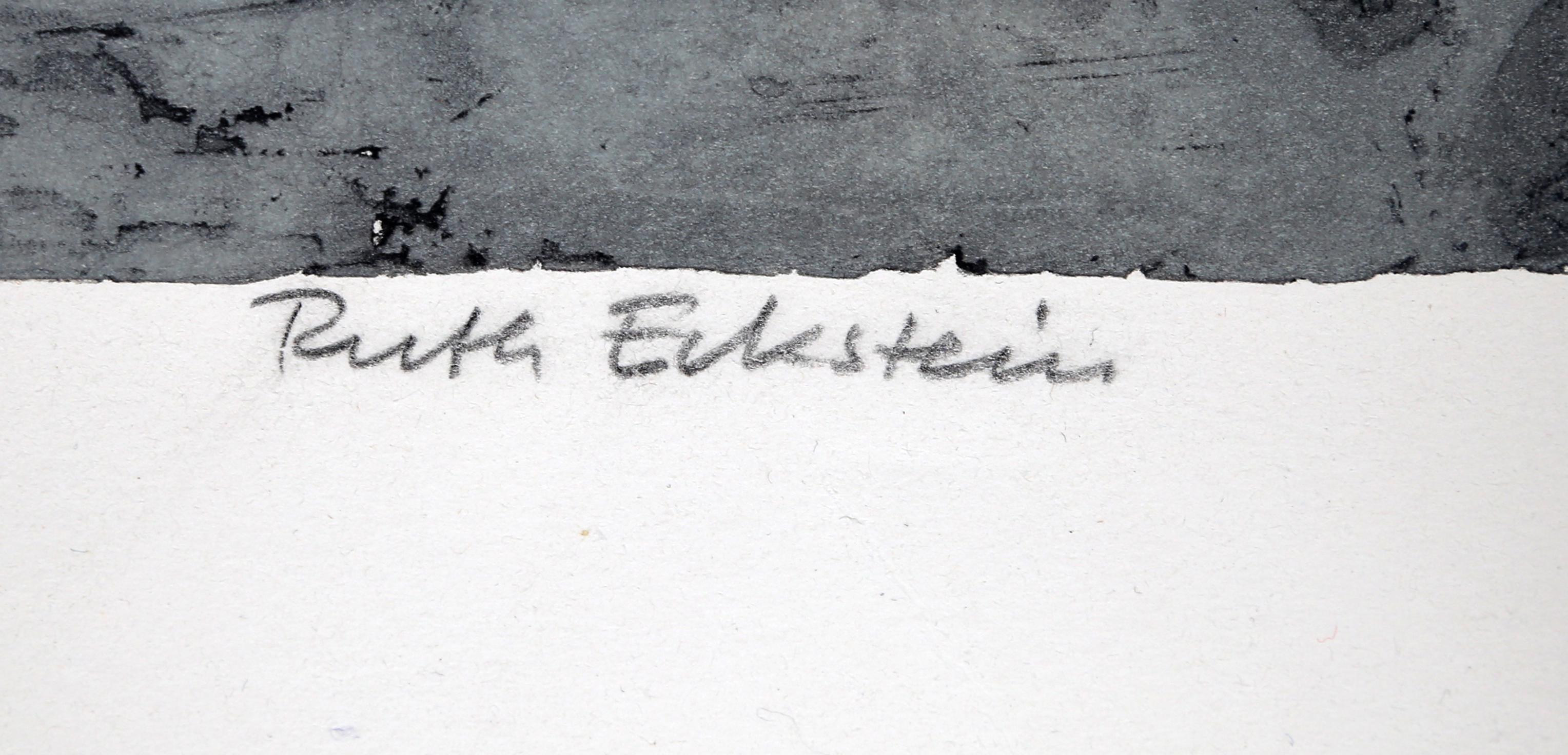 Trunk 2, lithographie abstraite minimaliste de Ruth Eckstein en vente 2