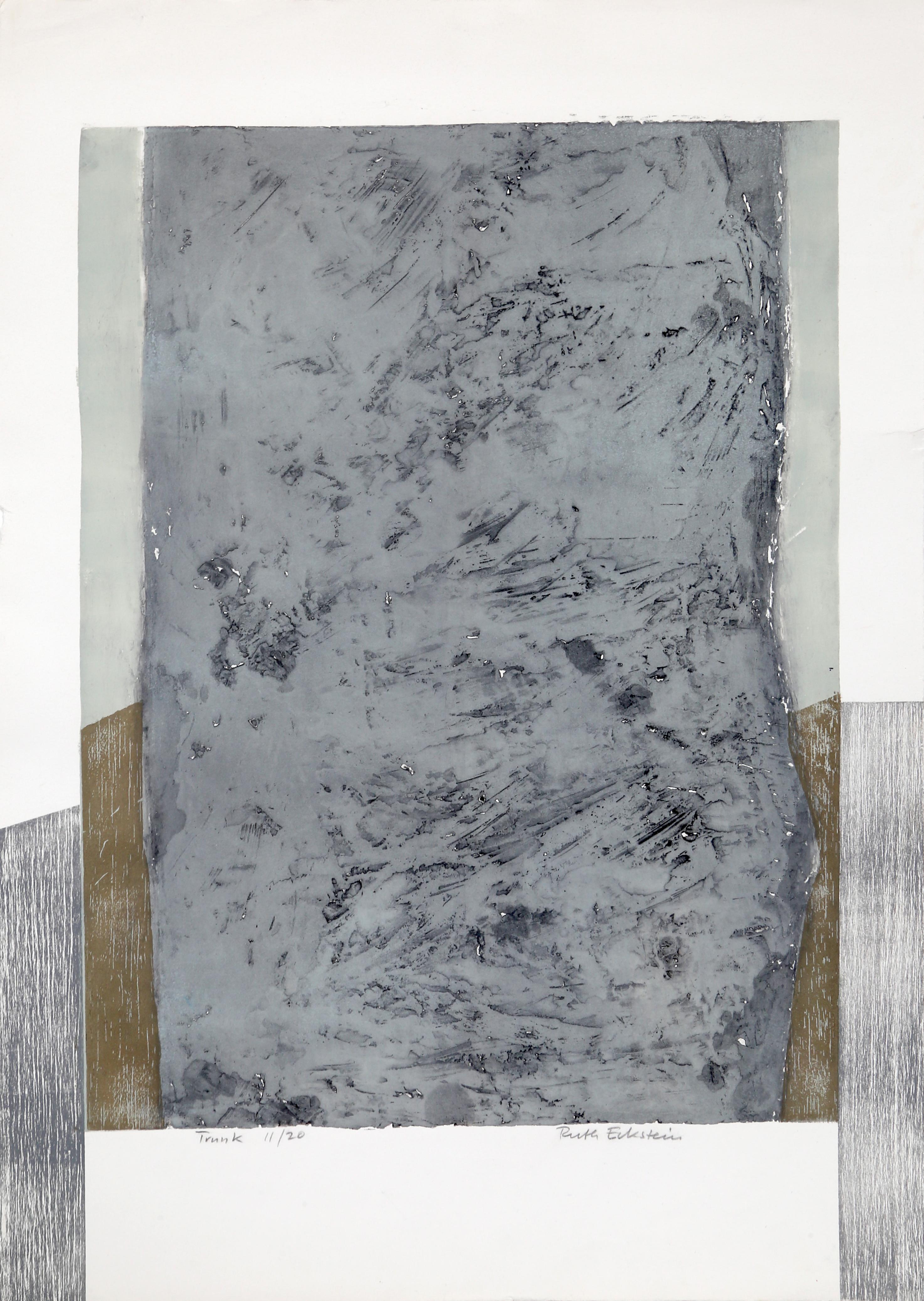 Tronc 2
Ruth Eckstein, Allemande (1916-2012)
Date : vers 1975
Lithographie, signée et numérotée au crayon
Edition du 20/11
Taille : 25.75 x 19 in. (65.41 x 48.26 cm)