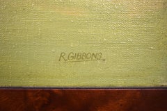 "English Steeplechase" Acrylic On Canvas By Ruth Gibbons