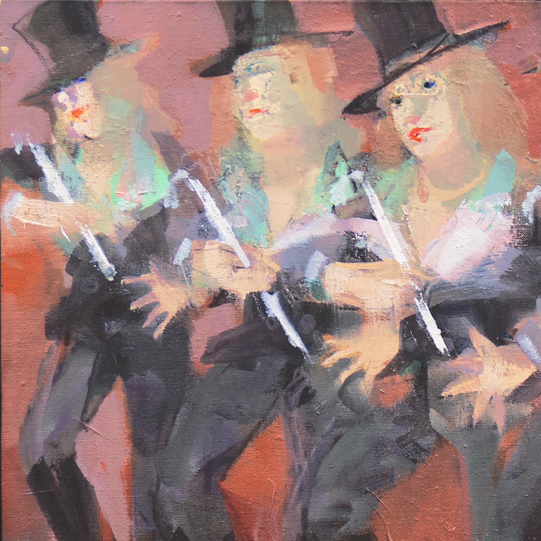 « Chorus Line », Cooper Union, WPA, MoMA, Metropolitan, Smithsonian, Woman Artist en vente 1