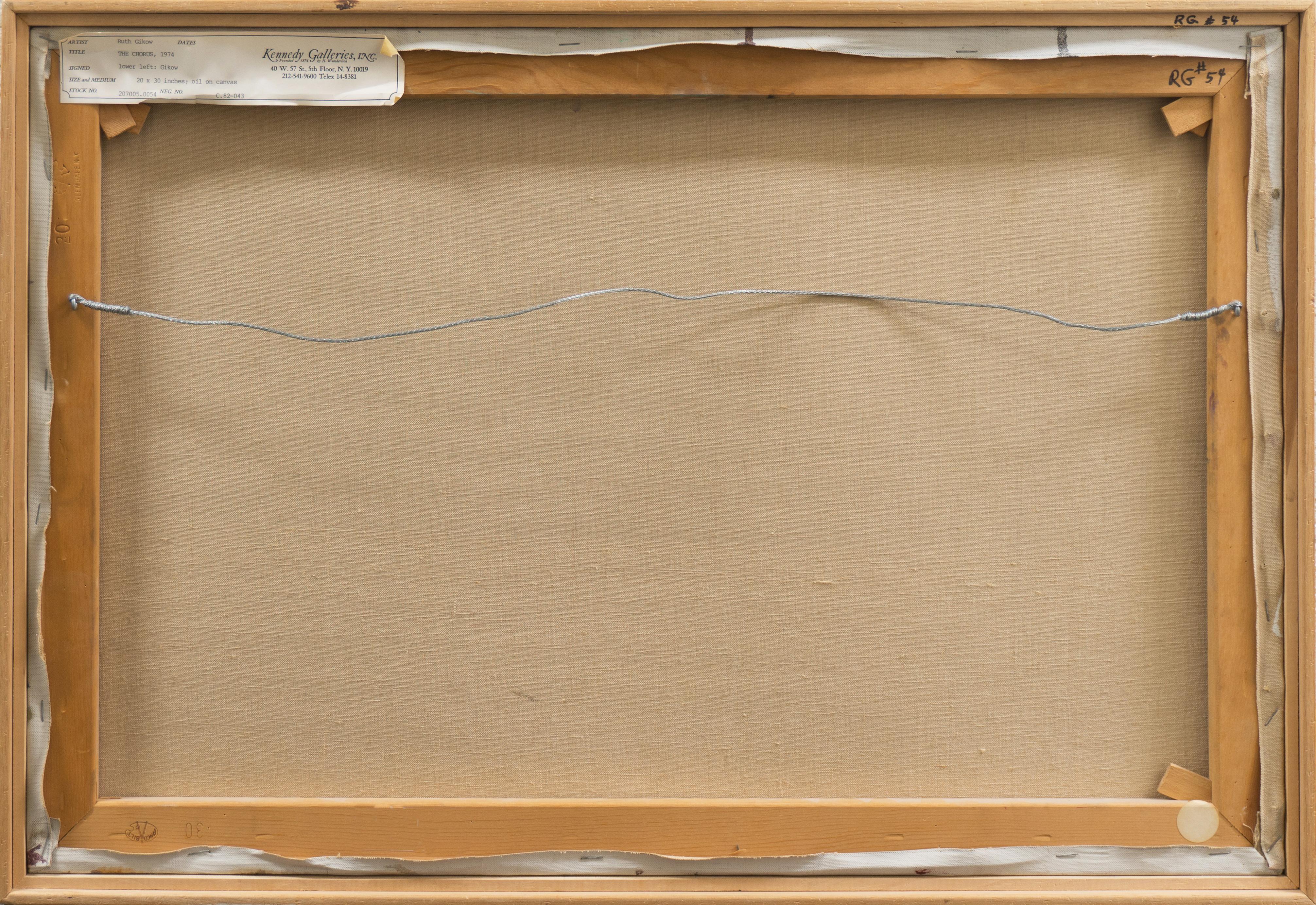 « Chorus Line », Cooper Union, WPA, MoMA, Metropolitan, Smithsonian, Woman Artist en vente 6