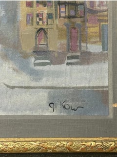 “Woman over looking the city”