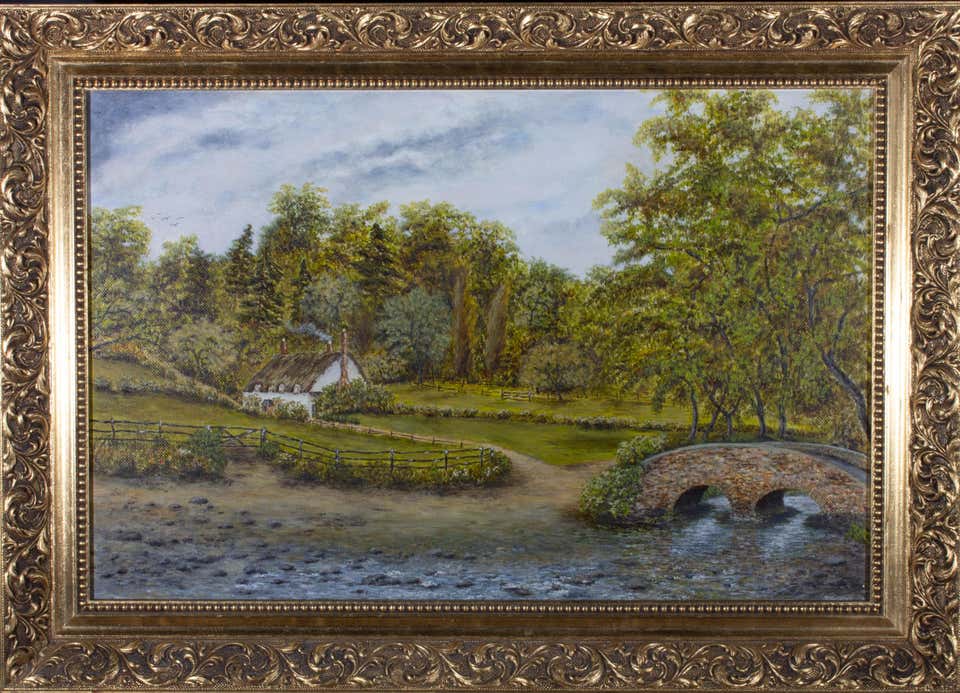 Paintings By Ruth Painting Of Ruth - 810 For Sale on 1stDibs | portrait of ruth, ruth ...