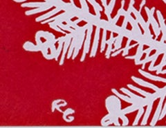 "Fir Tree, " Original Color Silkscreen signed by Ruth Grotenrath