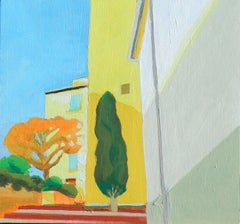 Courtyard Tree, Original Painting