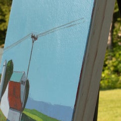 On the Wire, Original Painting