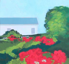 Rose Garden on the Cape, Original Painting