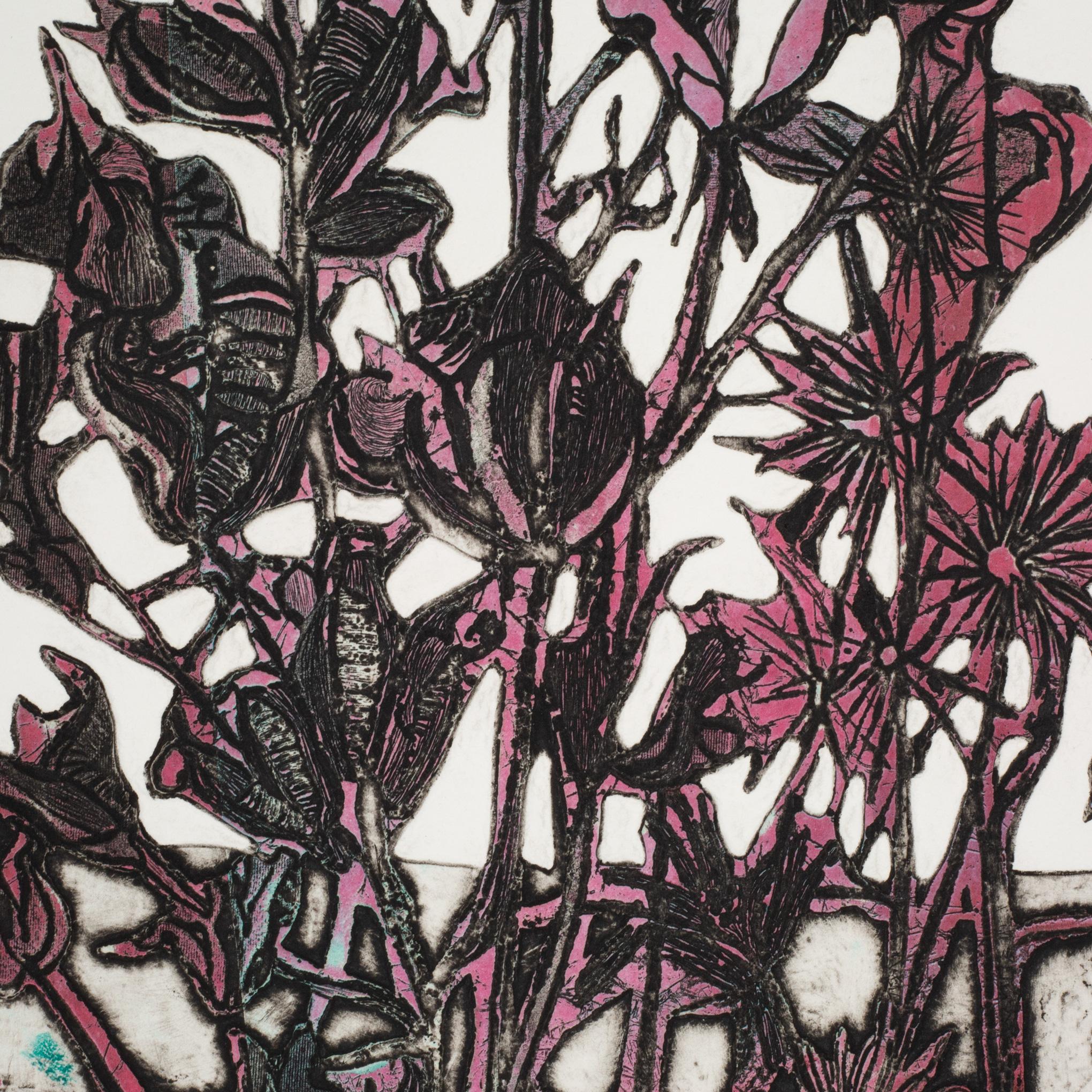 ACERCA DE

Ruth Leaf, Jardín, firmado y numerado a lápiz, 21/35, aguafuerte en color gofrado y aguatinta sobre papel tejido.

    CREADORA RUTH LEAF(1923-2015).
    FECHA DE FABRICACIÓN c.1940-1970.
    MATERIALES Y TÉCNICAS Aguafuerte con aguatinta