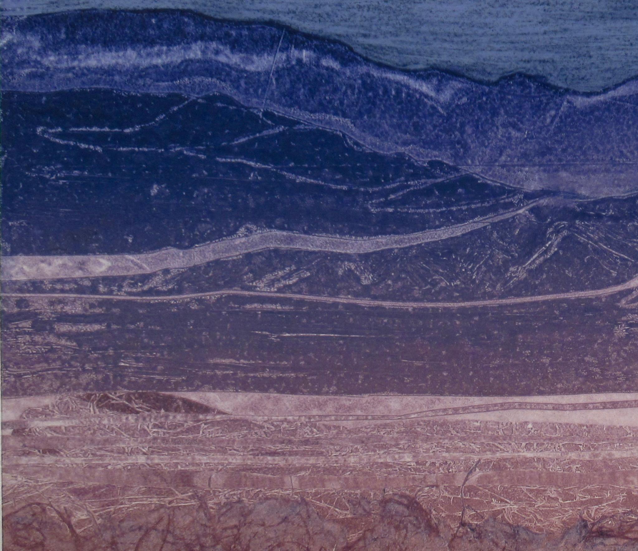 Desierto Serie B - Print Expresionismo abstracto de Ruth Leaf