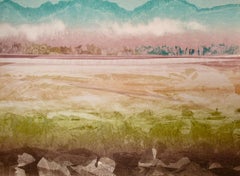 Paisaje con montañas