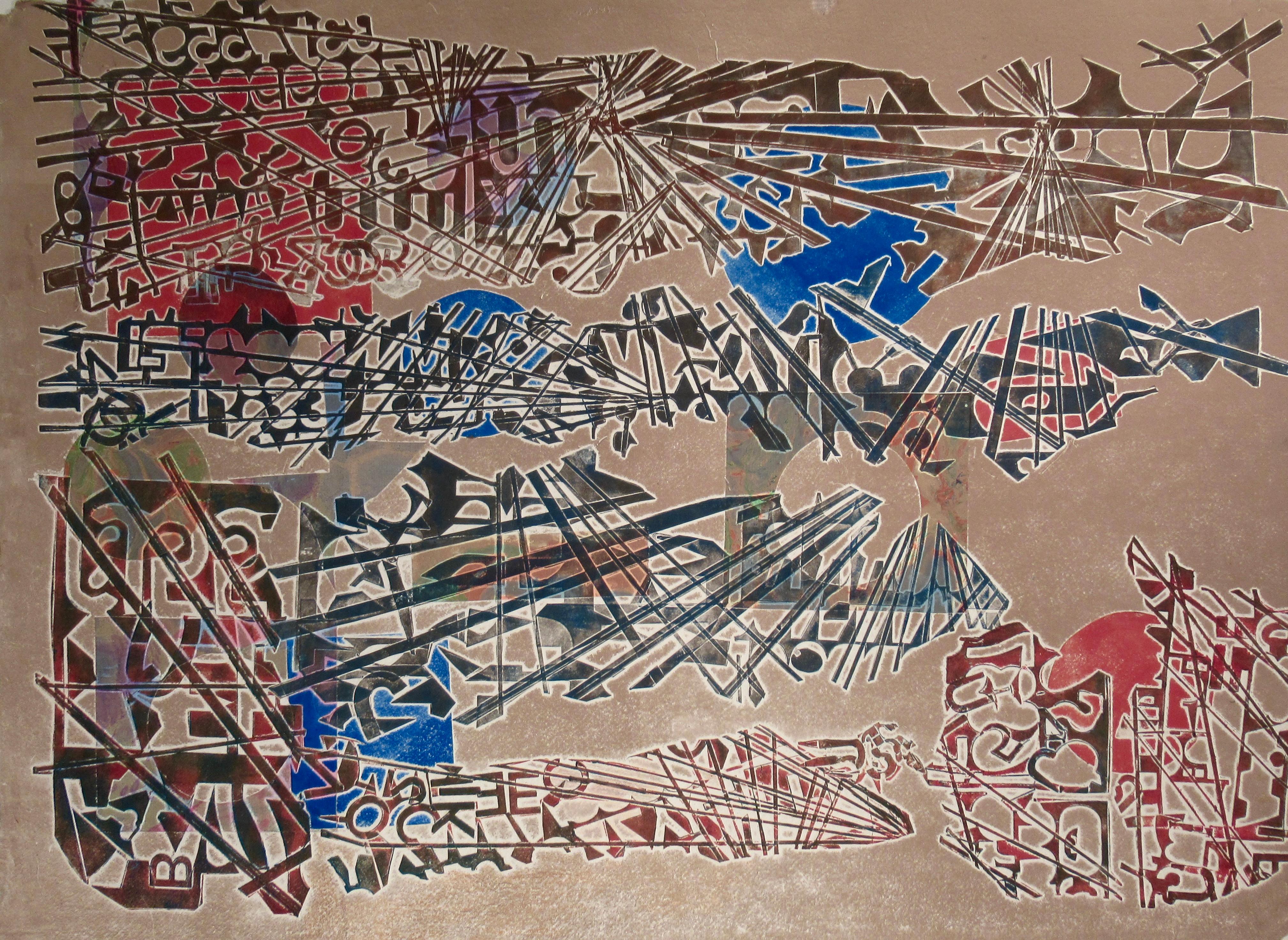 Untitled - Print by Ruth Leaf