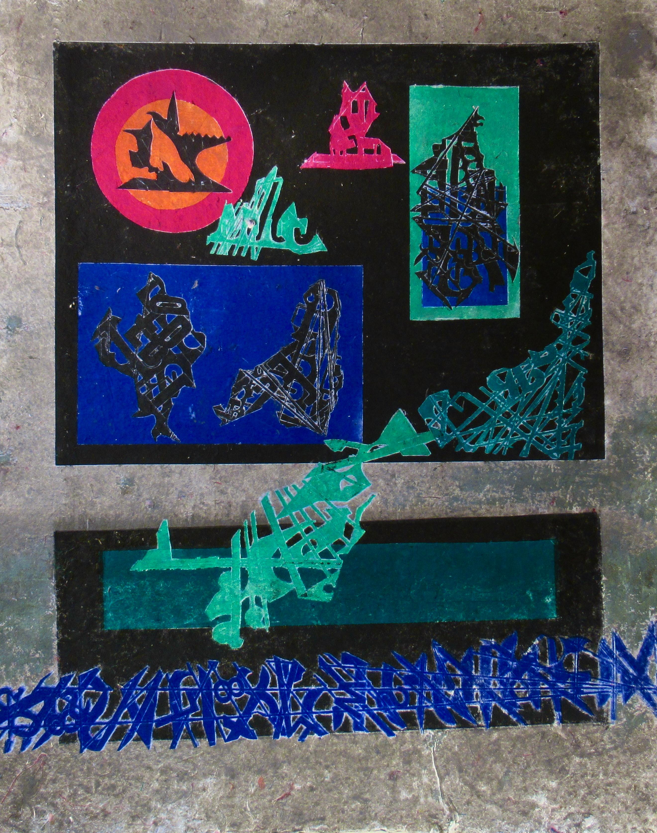 Untitled - Print by Ruth Leaf