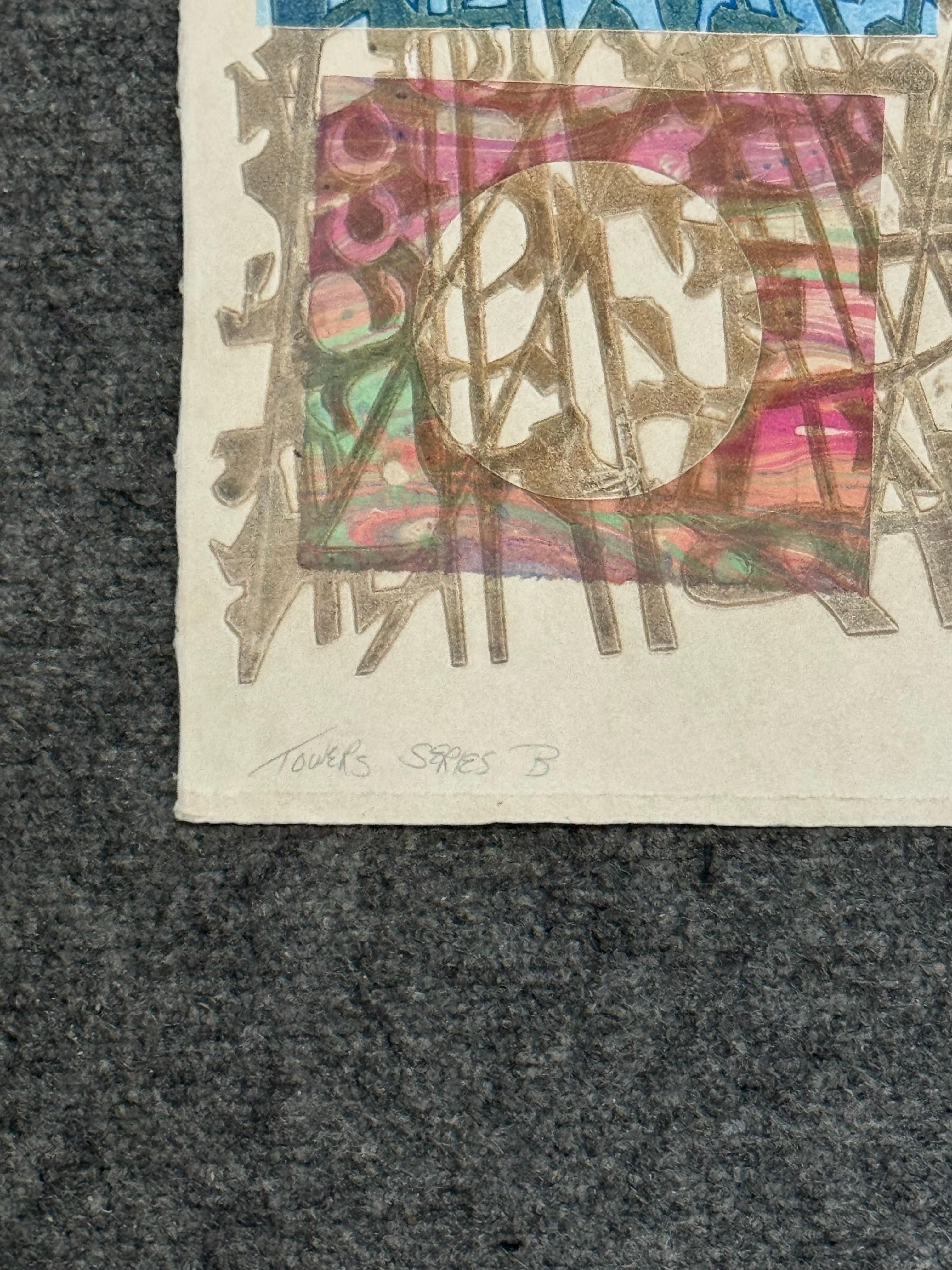 For Sale: Rare Ruth Leaf Woodblock Print - 
